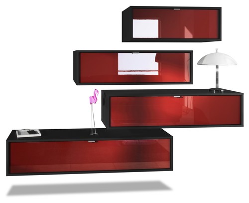 Wohnwand anbauwand fernsehwand - wohnwand,
