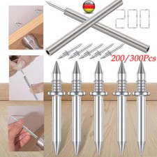 300X Doppelkopf Sockelfaden Nahtloser Nagel,Sockelleiste ohne Nagelmarkierungen