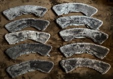 CZ Tschechien Armee M97 Winter Webpelz Kragen Grau 10 Stück Konvolut Gr. 96-100