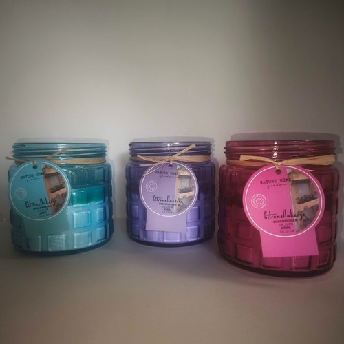 Citronella xxl duft - 3, kerze