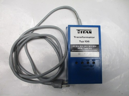 Transformator titan type 106 - titan,