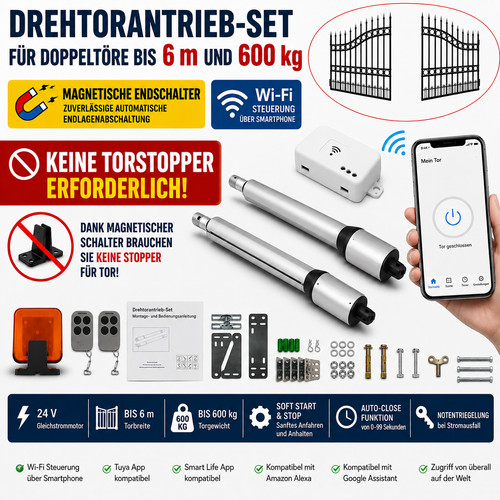 Drehtorantrieb set für - drehtorantrieb-set,