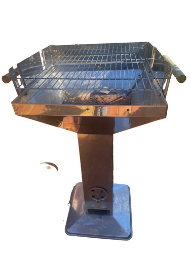 Holzkohlegrill edelstahl typ - edelstahl,