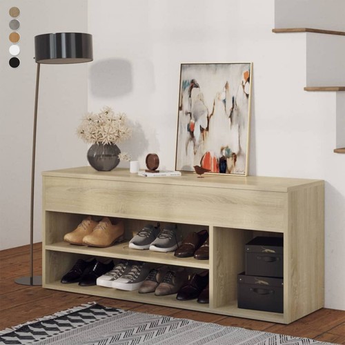 Vidaxl schuhbank weiß - schuhbank,