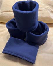 Hundeschal Loop Fleece Schal für Hunde Marineblau