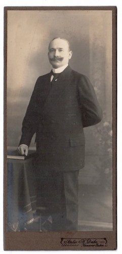 Kabinettfoto feiner herr - kabinettfoto,