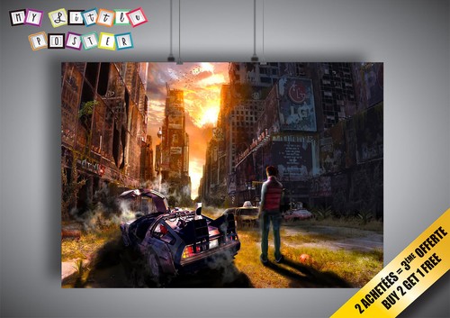 Poster back the future - back,