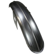 Front fender stahl ribbed - front,