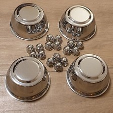 Nabenkappen, Felgen Deckel, chrom für Trabant, Wartburg, original DDR selten