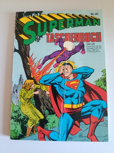 Superman taschenbuch 21 - superman,