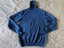 Digel Herren Pullover, Gr. 50, Blau, Schurwolle