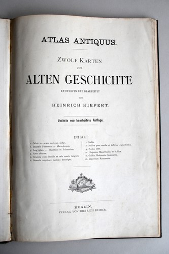Atlas antiquus zwölf - antiquus,
