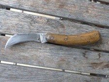 Seltenes Hugo Köller® Messer Garten- und Baumschulhippe Hippe