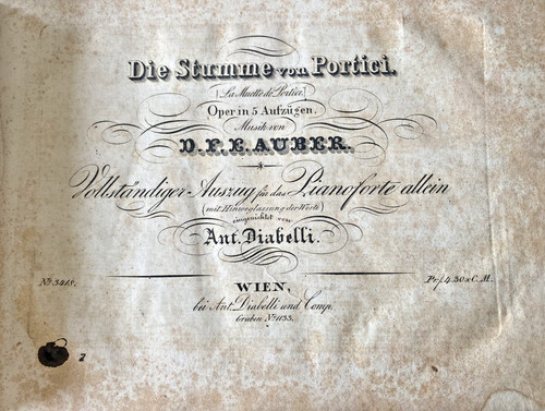 Die stumme von portici - die,