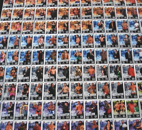 Topps wwe wrestling slam attax - topps,