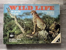 WILD LIFE - das große Tierspiel (Ravensburger 1970) unvollständig, Ersatzteile