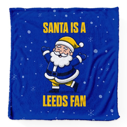 Santa leeds fan - santa,