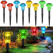 8 Stück LED Solarleuchten