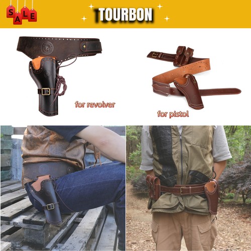 Tourbon echtes leder pistole - echtes, leder-pistole