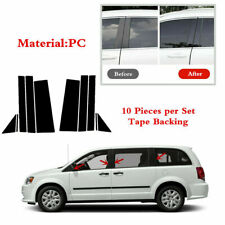 Für Dodge Grand Caravan CHRYSLER Town & Country 10 Stück Fenster Säulenpfosten