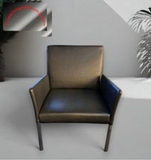Walter Knoll Jason Sessel Stuhl Leder schwarz Designklassiker Büromöbel wk0006