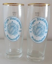 Weihenstephaner 2 Biergläser