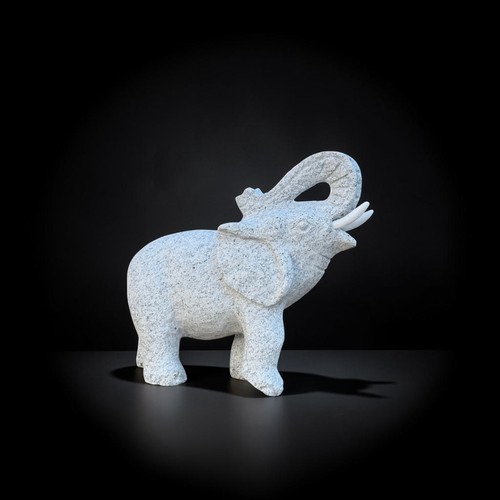 Granit elefant skulptur - granit,