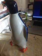 Pinguin porzellan flasche - porzellan,