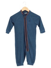 COLOR KIDS Schneeanzug Kinder Gr. 92 Blau Sportlich Meliert Overall