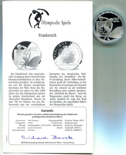 100 francs frankreich - francs,