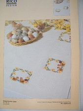 Kreuzstich Stickbild Ostern