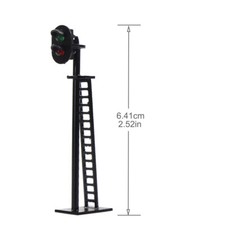 5 Stk. Spur H0 rot grün 1:87