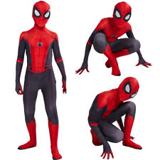 Halloween Avengers Spiderman Kostüm Cosplay Miles Morales Kinder Herren Set