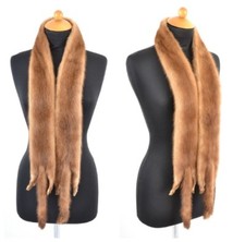 Z412 NERZ KRAGEN ECHT PELZ