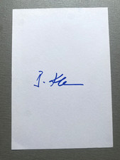 BARBARA KLEMM Fotografin POUR LE MERITE signed Briefkarte 10x15 Autogramm