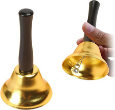 Handglocke Tischglocke Service Bell Klassiker Metall Rezeptionsklingel