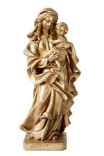 schöne Muttergottes mit Kind