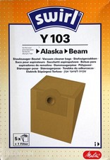 5 Beutel SWIRL Y 103 Papier - Staubsaugerbeutel Y103 Staubbeutel frei Haus