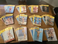 IRON MAN * BODYBUILDING * 64!! Magazine - ~ 1971-80 - SCHWARZENEGGER * VINTAGE