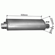 Schalldämpfer für MERCEDES