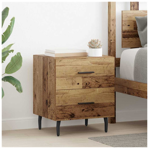 Nachtschrank altholz - nachtschrank,
