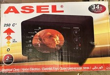 Mini Backofen mit Drehspies 34 Liter Adel