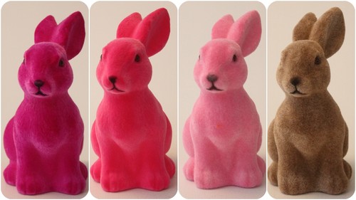 Deko hase sitzend - deko,