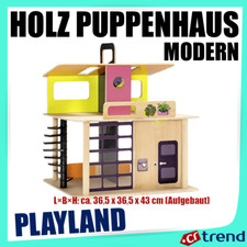 PLAYLAND Holz Puppenhaus