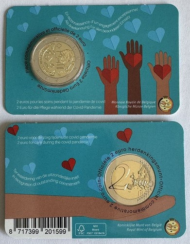 Euro coincard belgien 2022 - 2,