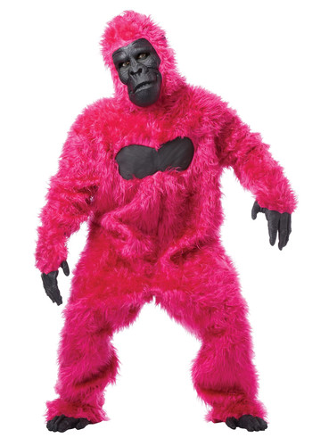 Gorilla kostüm pink grelles - kostüm,