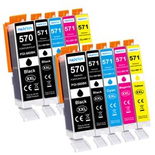 10x XL Druckerpatronen kompatibel für Canon Pixma TS 5050,5051,5053,5055 Set