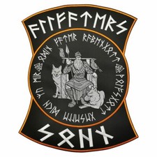 Rückenaufnäher Allvaters