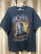 AC/DC HELLS BELLS Rock T-Shirt Vintage original ACDC Shirt sehr alt 2XL XXL RAR!