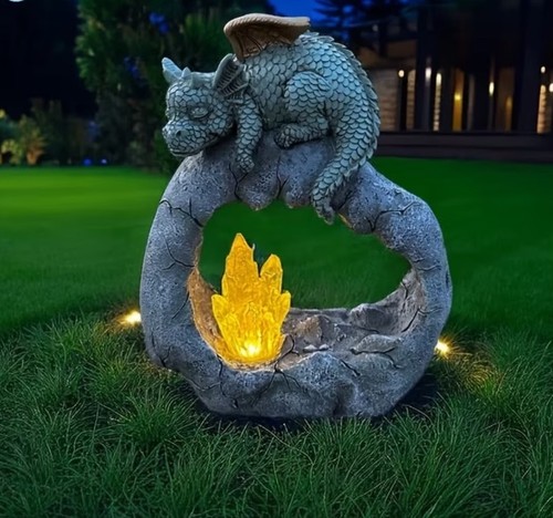 Solar drachenfigur led - drachenfigur,